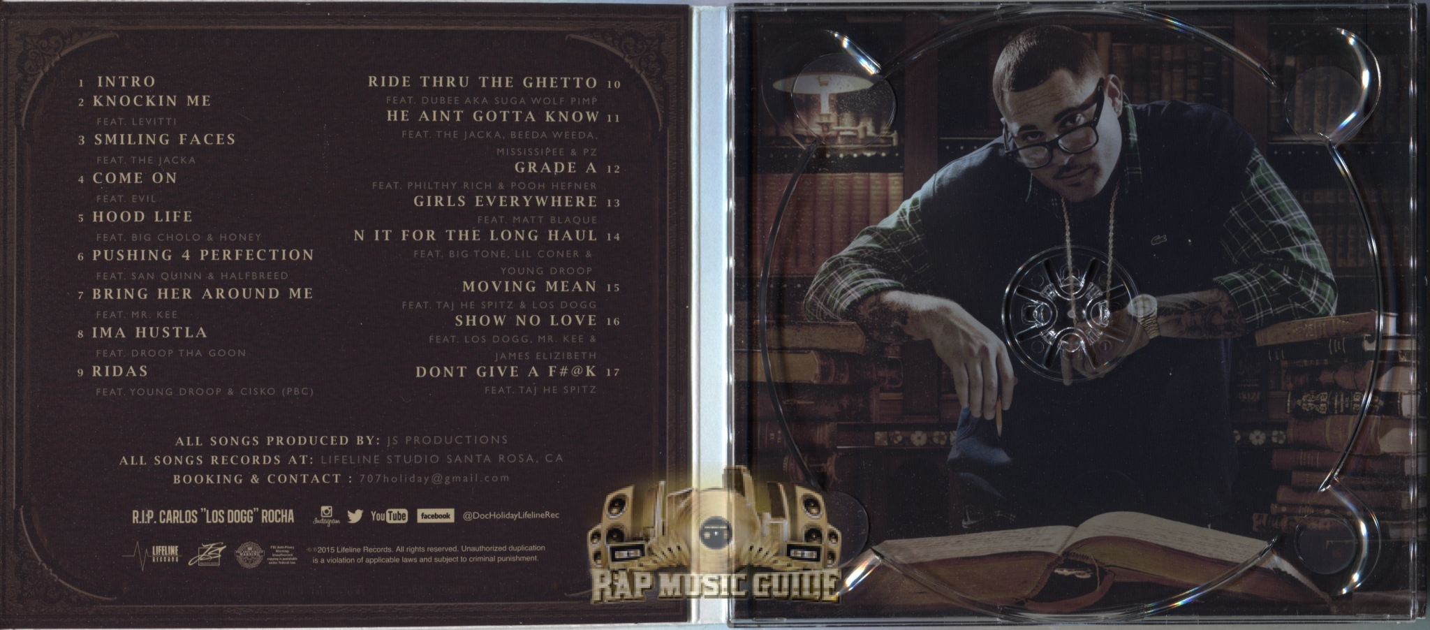 Doc Holiday - Flowcabulary: The Art Of Language: CD | Rap